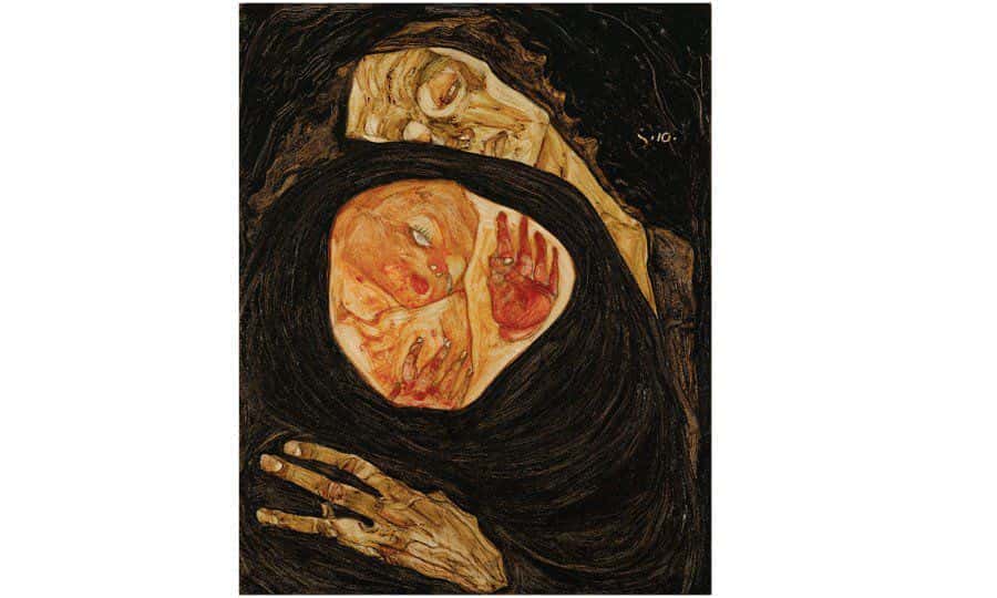 Expressionnisme Egon Schiele la mere morte1910